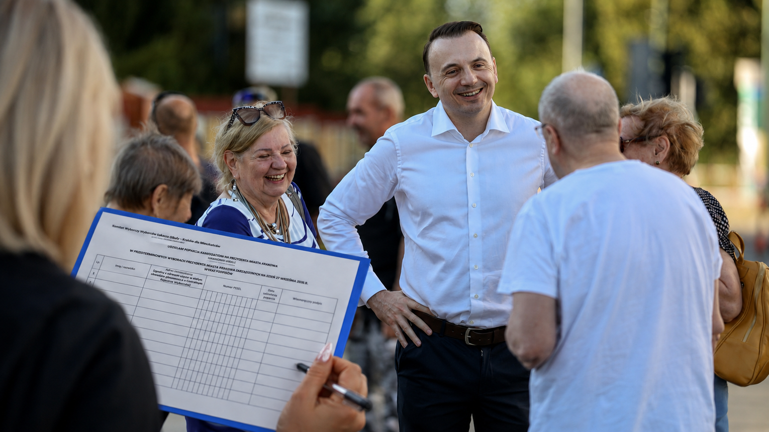 Zamieszanie z podpisami Łukasza Gibały. Komisja odrzuciła tysiące, sztab w trzy dni zebrał kolejne 9 tysięcy